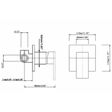 Load image into Gallery viewer, Shower Mixer - Pico All Pressure Chrome - L005C AP