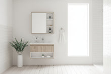 Load image into Gallery viewer, Vanity - Poli Series 900 Wood Grain And White - 100% Water Proof
