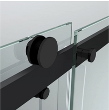 Load image into Gallery viewer, Shower Glass - Rock Series 2 Sides Frameless Glass RCM Black Frame