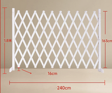 Load image into Gallery viewer, Foldable Design and Lightweight Natural Wood Garden Screening Freestanding Wooden Divider