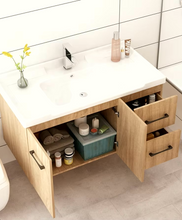 Load image into Gallery viewer, Vanity - Heron Series Plywood 900 in Wooden Color - 100% Water Proof
