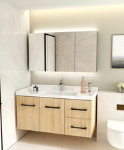 Load image into Gallery viewer, Vanity - Heron Series Plywood 900 in Wooden Color - 100% Water Proof