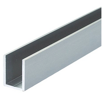 Load image into Gallery viewer, Aluminium U-Channel for 10mm Glass Shower Screens - Multiple colors