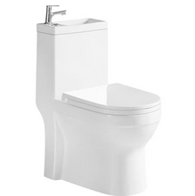Load image into Gallery viewer, 2 in 1 Toilet Basin Combo Combined Toilet and Sink 2807