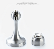 Load image into Gallery viewer, Door Stop With Screws - Stainless Steel