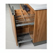 Load image into Gallery viewer, Multiple Plywood Vanity M900 in Wooden Color - 100% Water Proof