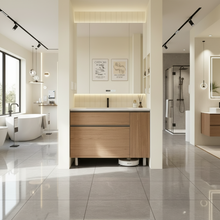 Load image into Gallery viewer, Multiple Plywood Vanity M900 in Wooden Color - 100% Water Proof