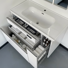 Load image into Gallery viewer, Multiple Plywood Vanity M900 in White Color - 100% Water Proof