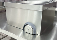 Load image into Gallery viewer, Wall Mounted Stainless Steel Sink Hotel Equipments Knee operate Hand Wash Sink