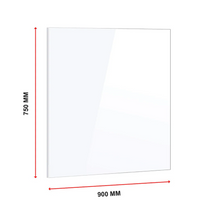 Load image into Gallery viewer, Glass Splash Back 900*750mm White / Sky Blue