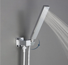 Load image into Gallery viewer, Wall Mounted Brass Shower Head Holder And Elbow - Male
