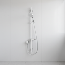 Load image into Gallery viewer, Koha Rail Shower Satinjet MKII White Faceplate KHSRCPWH