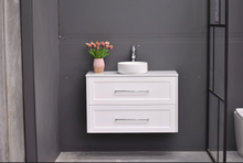 Load image into Gallery viewer, White Shaker Style Vanity with Stone Top 900/1200mm