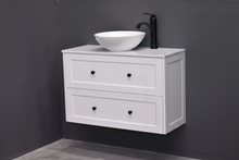 Load image into Gallery viewer, White Shaker Style Vanity with Stone Top 900/1200mm