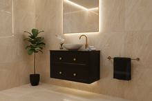 Load image into Gallery viewer, White Shaker Style Vanity with Stone Top 900/1200mm