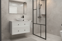 Load image into Gallery viewer, White Shaker Style Vanity with Stone Top 900/1200mm
