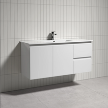 Load image into Gallery viewer, Vanity - Heron Series Plywood in White Color - 100% Water Proof