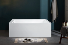 Load image into Gallery viewer, Alcove Acrylic Bath Tub 3 Side Skirt 1500mm - Left/Right-Hand Drain