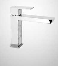 Load image into Gallery viewer, Aquatica Elements Basin Mixer Black/White Marble Detail