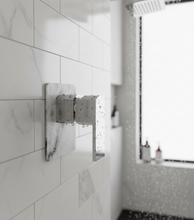 Load image into Gallery viewer, Aquatica Elements Shower Mixer with White/Black Marble