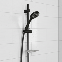 Load image into Gallery viewer, Aquatica Goccia Black Single Spray Handshower Set