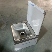 Load image into Gallery viewer, Stainless Steel HIGH BACK KNEE PUSH SINK first choice in the kitchen