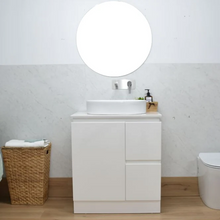 Load image into Gallery viewer, White Style Freestanding Vanity with Stone Top 700/900mm
