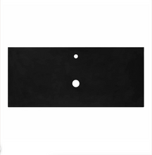 Load image into Gallery viewer, Solid Surface Plain Black Otti Top 600-1500mm