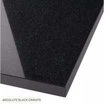 Load image into Gallery viewer, Solid Surface Plain Black Otti Top 600-1500mm
