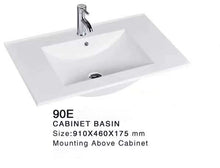 Load image into Gallery viewer, Ceramic Cabinet Basin - Rectangle Series 600-1500mm