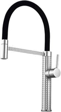 Load image into Gallery viewer, Carved Spring Neck Pull Out Kitchen Sink Mixer Tap Brass 4 Colors