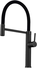 Load image into Gallery viewer, Carved Spring Neck Pull Out Kitchen Sink Mixer Tap Brass 4 Colors