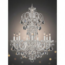 Load image into Gallery viewer, Clear Chandelier Living Room Crystal Ceiling Lamp LED