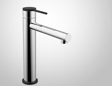 Load image into Gallery viewer, Aquatica Point Vessel Mixer Black & Copper