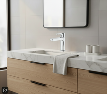 Load image into Gallery viewer, Caroma Jade All Pressure Basin Mixer - Stainless Steel