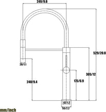 Load image into Gallery viewer, Carved Spring Neck Pull Out Kitchen Sink Mixer Tap Brass 4 Colors