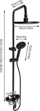 Load image into Gallery viewer, Shower Mixer Combination Round F16 - Black
