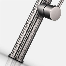 Load image into Gallery viewer, Carved Spring Neck Pull Out Kitchen Sink Mixer Tap Brass 4 Colors