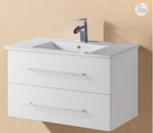 Load image into Gallery viewer, Vanity - Misty Series Plywood in White/Black - 100% Water Proof