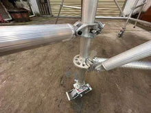 Load image into Gallery viewer, Heavy-Duty Mobile Aluminium Scaffolding Tower – Double-Width 6/7M Working/Total Height