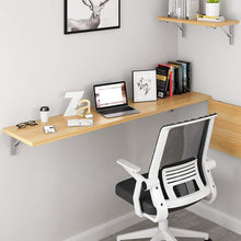Load image into Gallery viewer, Folding table Wall Mounted Stainless Steel Folding Triangle Shelf Pair