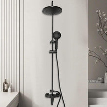 Load image into Gallery viewer, Shower Mixer Combination Round F16 - Black