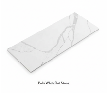 Load image into Gallery viewer, Solid Surface Palis White Flat Stone Top 600-1500mm