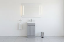 Load image into Gallery viewer, Vanity - Misty Series 400F White/ Grain wood/Grey