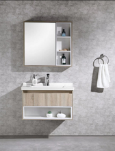 Load image into Gallery viewer, Vanity - Poli Series 900 Wood Grain And White - 100% Water Proof
