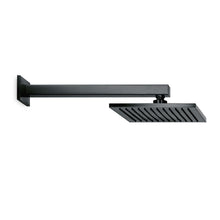 Load image into Gallery viewer, Shower Rose - Wall Mount Arm Square Chrom/Black