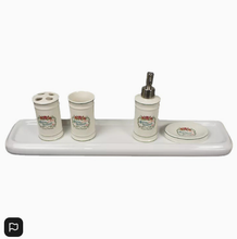 Load image into Gallery viewer, Six Piece Set Bathroom Ceramic accessories
