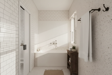 Load image into Gallery viewer, Alcove Acrylic Bath Tub 3 Side Skirt 1500mm - Left/Right-Hand Drain