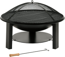 Load image into Gallery viewer, BBQ-Toro solid cast iron fire bowl, garden fire pit