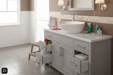 Load image into Gallery viewer, Counter Top Ceramic Basin KY410